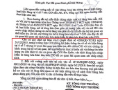 CÔNG VĂN XỬ LÝ VƯỜNG MẮC C/O DO KOREA CẤP !  
