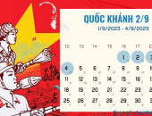 THÔNG BÁO: NGHĨ LỄ QUỐC KHÁNH 02/09/2023 - NP LOGISTICS
