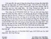 CẤM NHẬP KHẨU HÀNG TIÊU DÙNG ĐÃ QUA SỬ DỤNG